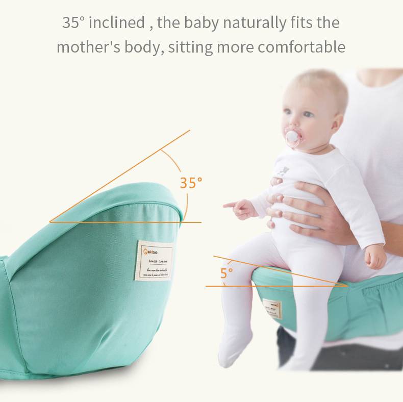 Ergonomic Baby Carrier Ergonomic Baby Carrier Infant Kid Baby Hipseat Sling Front Facing Kangaroo Baby Wrap Carrier for Baby Travel 0-36 Months 22